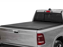 2019-2026 RAM 1500 (Not RAM Classic) W/O RamBox, W/O Multifunction Tailgate, LOMAX® All Metal, Tri-Fold Tonneau Cover (Black Diamond Plate) 2019-2026 RAM 1500 (Not RAM Classic) W/O RamBox, W/O Multifunction Tailgate, LOMAX® All Metal, Tri-Fold Tonneau Cover (Black Diamond Plate)